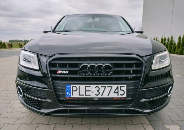 Audi SQ5 cena 92500 przebieg: 192000, rok produkcji 2014 z Drzewica małe 301